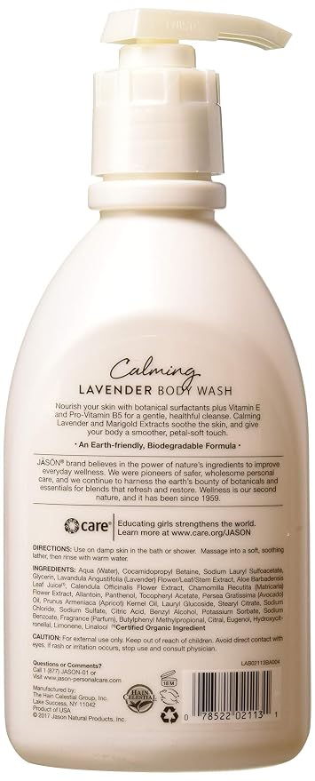 Lavender Body Wash by Jason Naturals