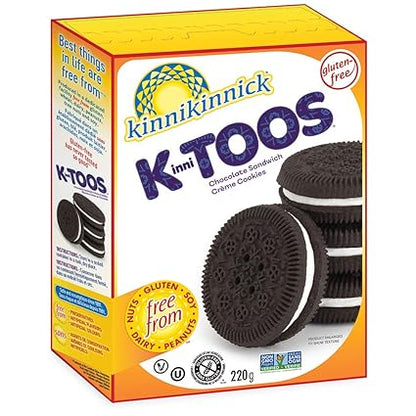 Ktoos Chocolate Cream Gluten Free Cookies by Kinnikinnick