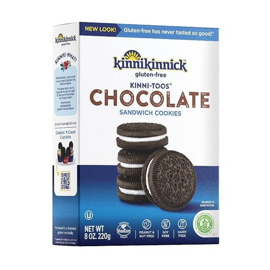 Ktoos Chocolate Cream Gluten Free Cookies by Kinnikinnick