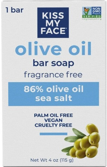 Olive Oil Bar Soap by Kiss My Face