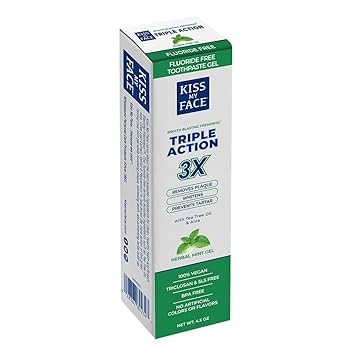 Triple Action Toothpaste by Kiss My Face