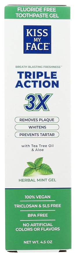Triple Action Toothpaste by Kiss My Face