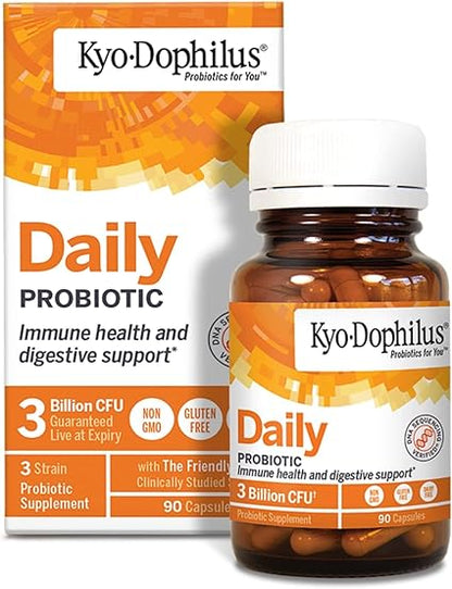 Kyo-Dophilus Probiotic Capsules by Kyolic Wakunaga