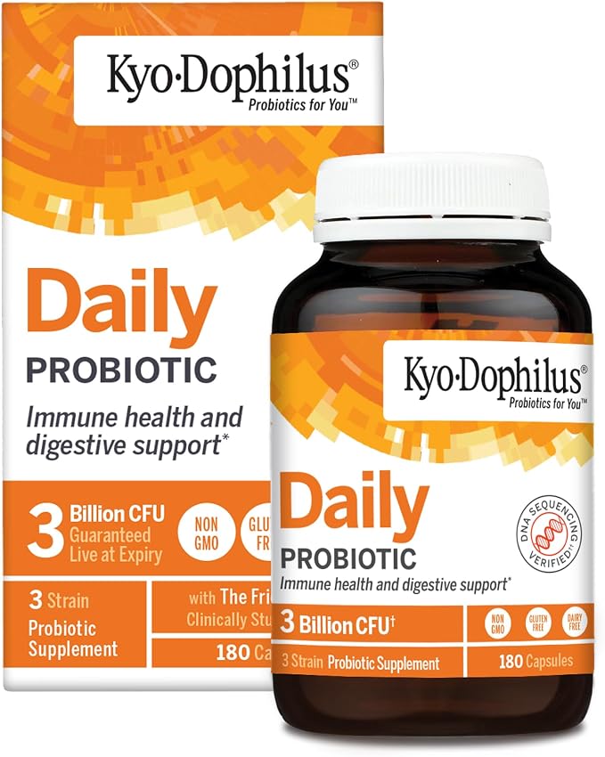Kyo-Dophilus Probiotic Capsules by Kyolic Wakunaga