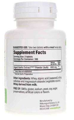 Kyolic Formula 100 Tablets by Wakunaga