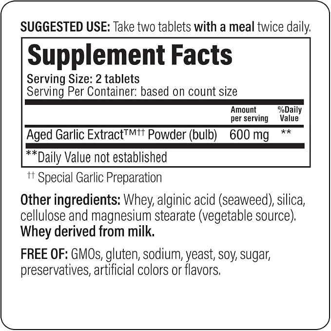 Kyolic Formula 100 Tablets by Wakunaga