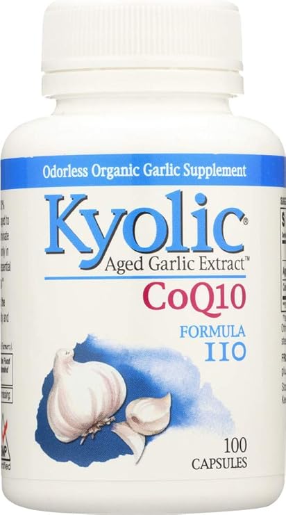 Kyolic Formula 110 CoQ10 Cardiovascular Health by Wakunaga