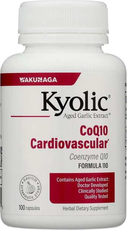Kyolic Formula 110 CoQ10 Cardiovascular Health by Wakunaga
