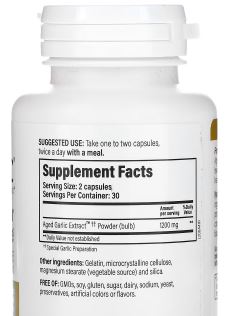 Kyolic Formula 200 Reserve Cardiovasclar Immune Capsules by Wakunaga