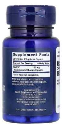 NAD+ Cell Regenerator 100mg Capsules by Life Extension