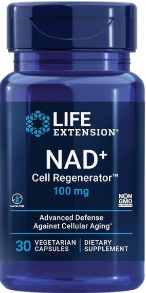 NAD+ Cell Regenerator 100mg Capsules by Life Extension