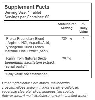 Prelox Enhanced Sex Tablets for Men by Life Extension