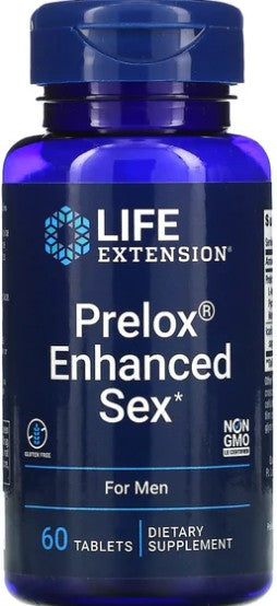 Prelox Enhanced Sex Tablets for Men by Life Extension