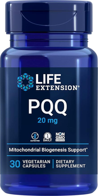PQQ 20mg Capsules by Life Extension