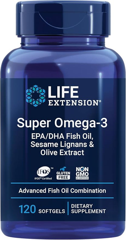 Super Omega 3 Plus Softgels by Life Extension