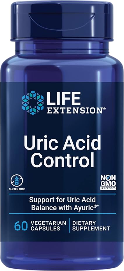 Uric Acid Control Capsules by Life Extension