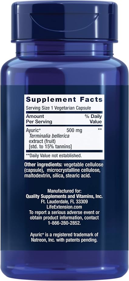 Uric Acid Control Capsules by Life Extension