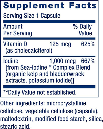 Vitamin D-3 5000iu Capsules by Life Extension