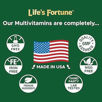 Multivitamin Tablets by Life's Fortune
