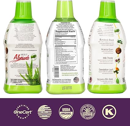 Aloe Vera Herbal Detox Formula Liquid by Lily of the Desert