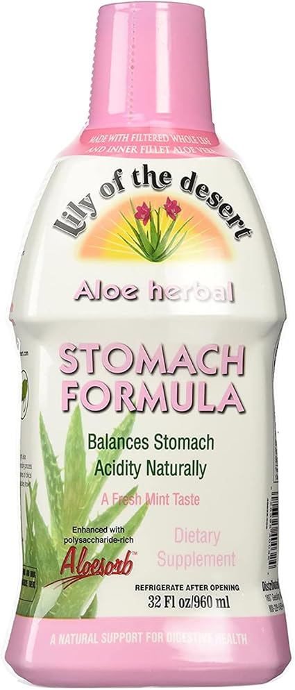 Aloe Vera Stomach Formula Liquid by Lily of the Desert