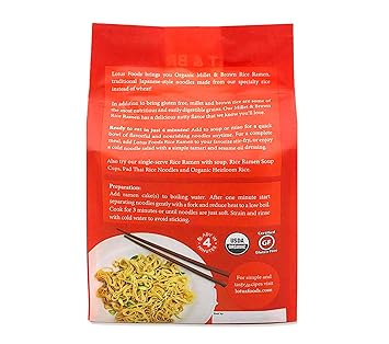 Brown Millet Rice Ramen by Lotus Foods