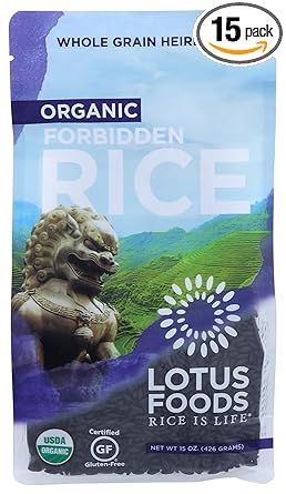 Forbidden Black Rice by Lotus Foods