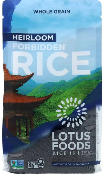 Forbidden Black Rice by Lotus Foods