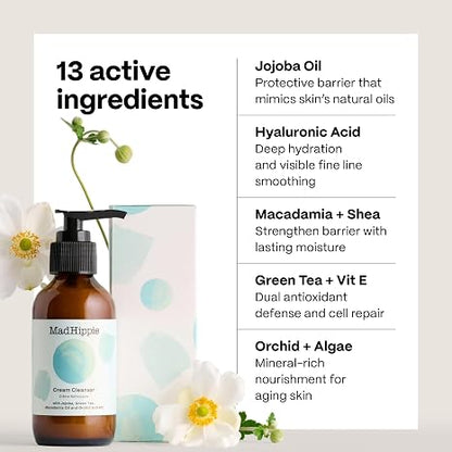 Hydrating Facial Cream Cleanser by Mad Hippie
