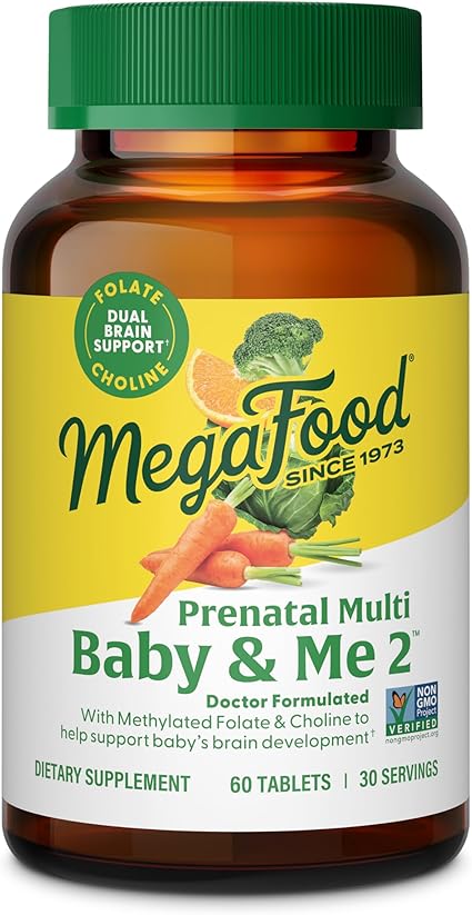 Baby & Me 2 Prenatal Multi Tablets by MegaFood