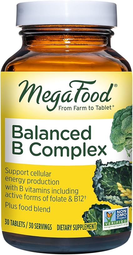 Balanced B-Complex Tablets by MegaFood