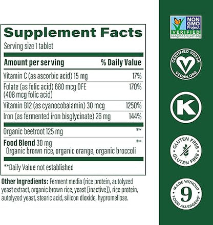 Blood Builder Tablets by MegaFood