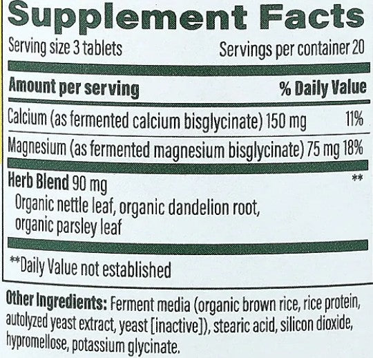 Calcium & Magnesium Tablets by MegaFood