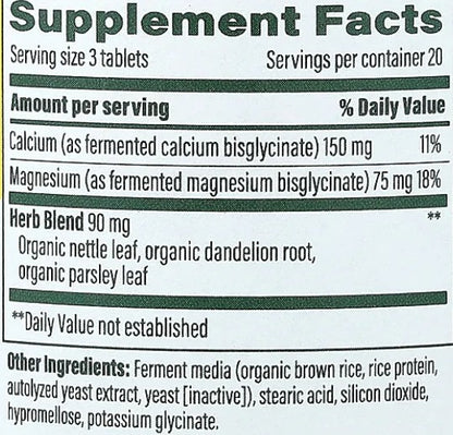Calcium & Magnesium Tablets by MegaFood