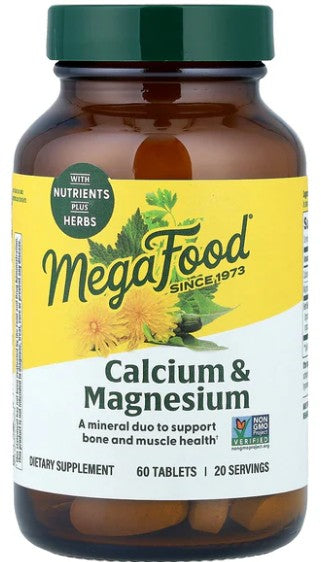 Calcium & Magnesium Tablets by MegaFood