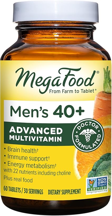 Advanced Multi for Men 40+ Tablets by MegaFood