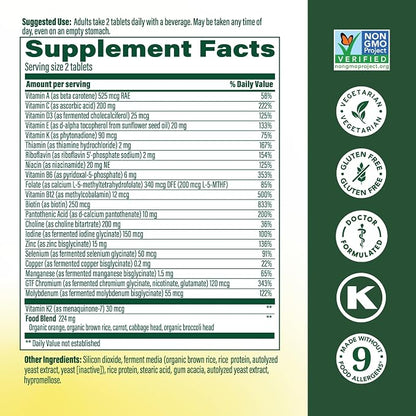 Advanced Multi for Men 40+ Tablets by MegaFood