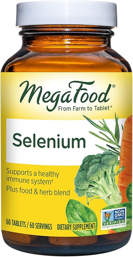 Selenium 50mcg Tablets by MegaFood