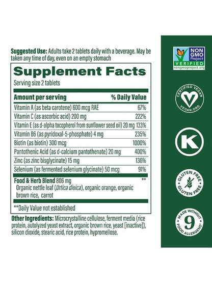 Skin Nails & Hair Tablets by MegaFood