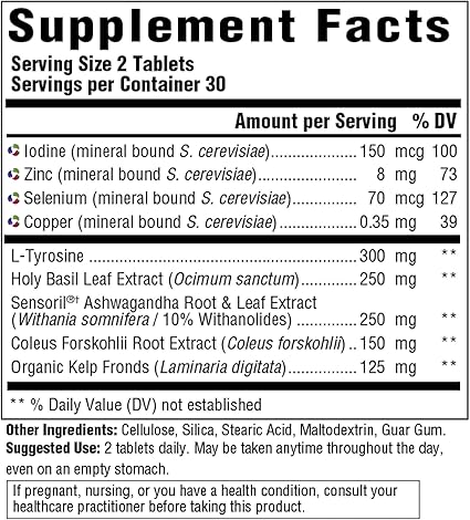 Thyroid Strength Tablets by MegaFood