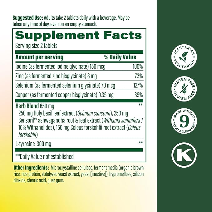Thyroid Strength Tablets by MegaFood