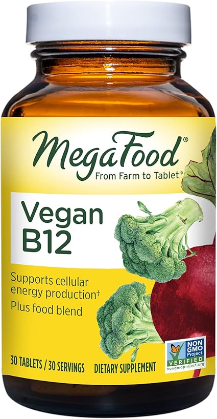 Vegan B-12 500mcg Tablets by MegaFood