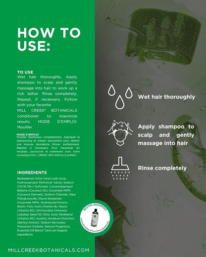 Biotin Shampoo by Mill Creek Botanicals