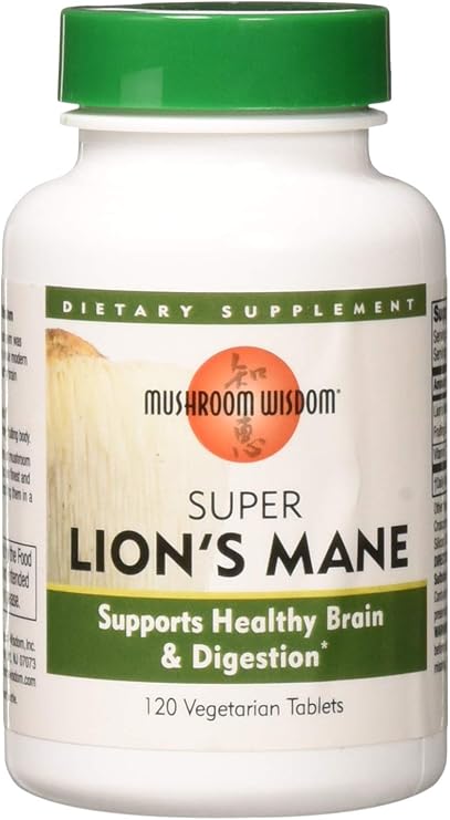 Super Lion's Mane Tablets by Mushroom Wisdom