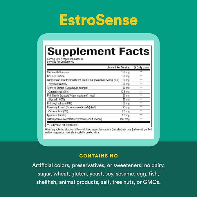 EstroSense Hormone Balancing Capsules by Natural Factors