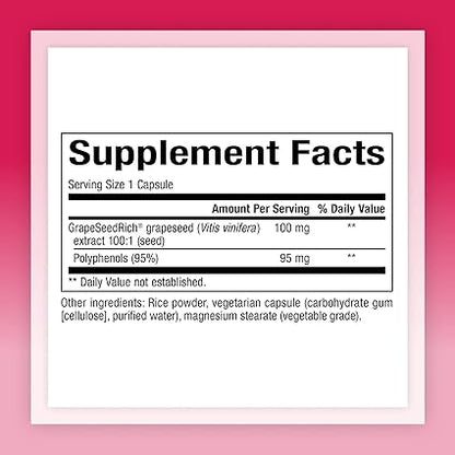 Grapeseed Extract Capsules by Natural Factors