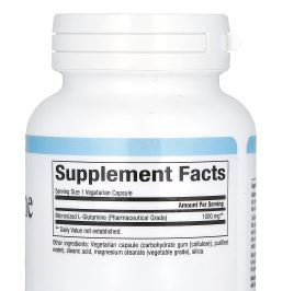 L-Glutamine 1000mg Capsules by Natural Factors