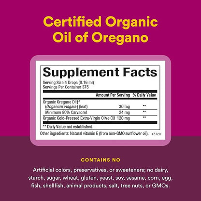 Oil of Oregano 1oz by Natural Factors