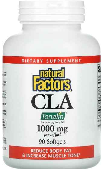 Tonalin CLA 1000mg Softgels by Natural Factors
