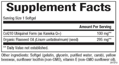 Ubiquinol CoQ-10 100mg Softgel Twin Pack by Natural Factors